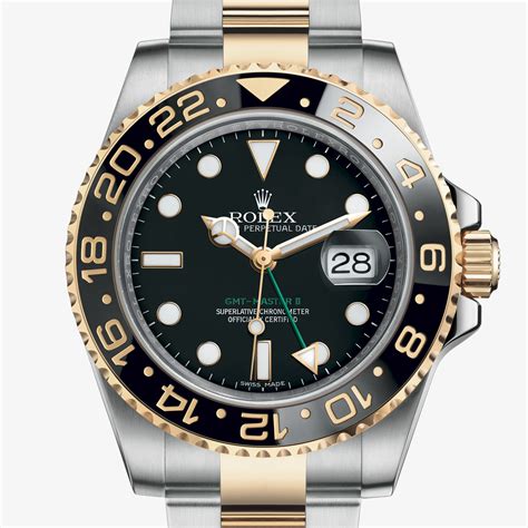 rolex gmt master 2 acciaio oro